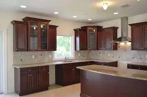 Cherry kitchen cabinets